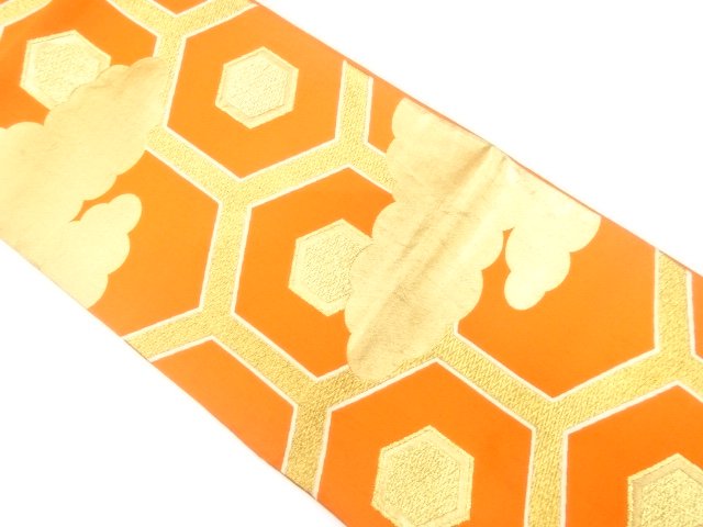 Japanese Kimono / Antique / Fukuro Obi Silk